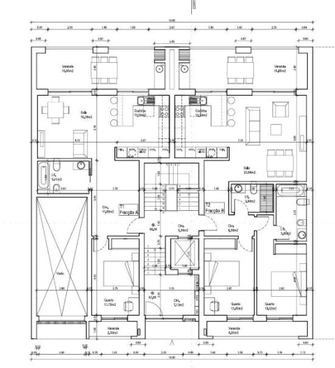 Apartamento T1 para Venda em Corroios