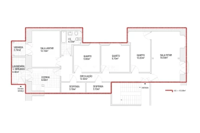 Apartamento T4 para Venda em Campo de Ourique