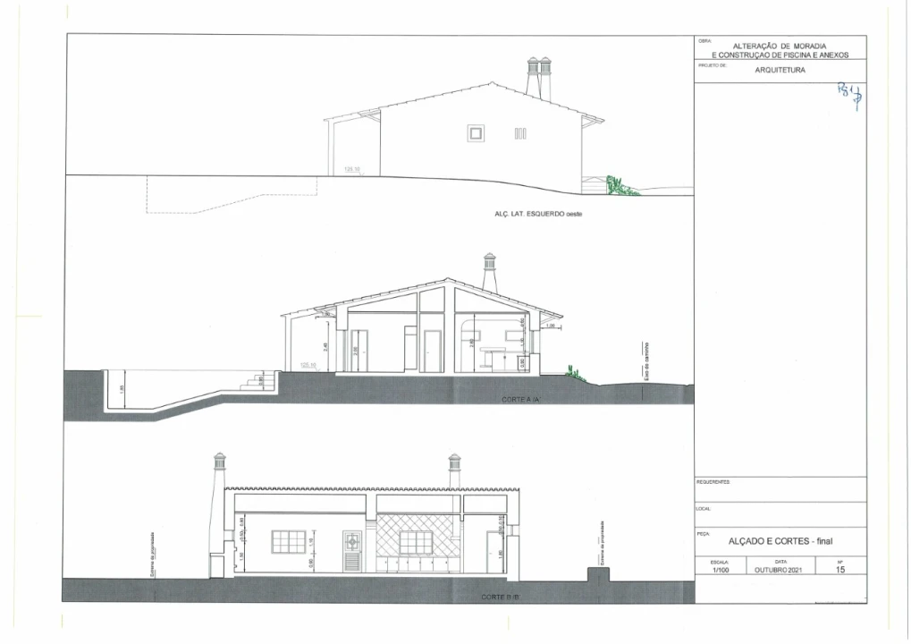 Moradia T3 para Venda em São Bartolomeu de Messines Planta 3