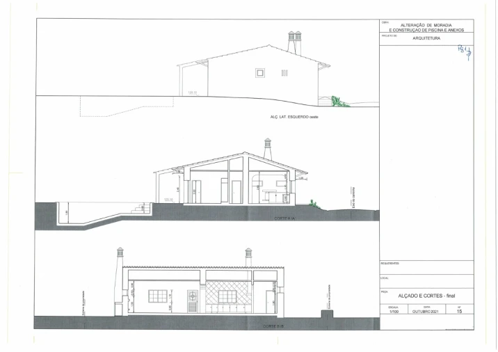 Moradia T3 para Venda em São Bartolomeu de Messines Planta 3