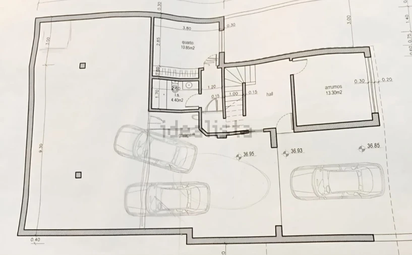 Moradia T4 para Venda em Silveira Planta 1