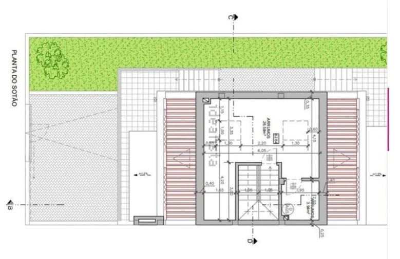 Moradia T4 para Venda em Silveira Planta 1