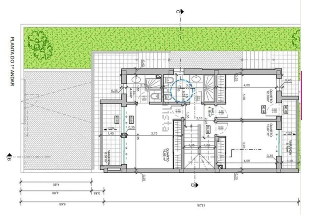 Moradia T4 para Venda em Silveira Planta 5