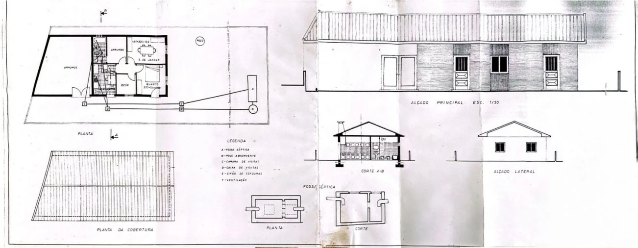 Moradia T4 para Venda em Canidelo Planta 1
