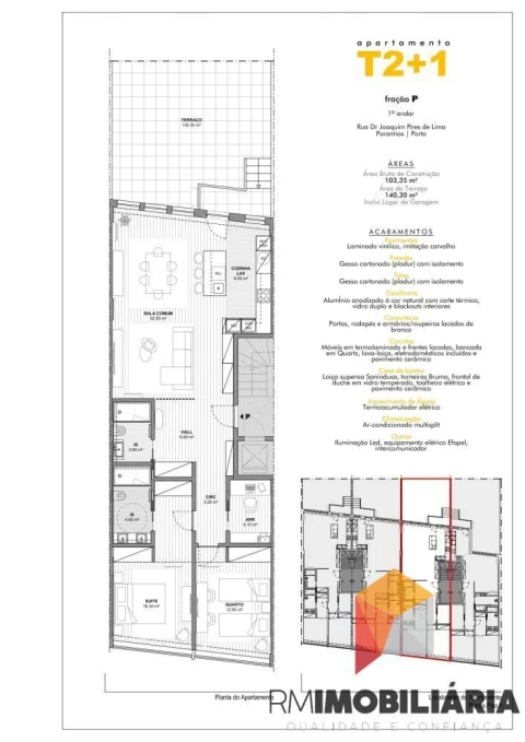 Apartamento T2 para Venda em Paranhos