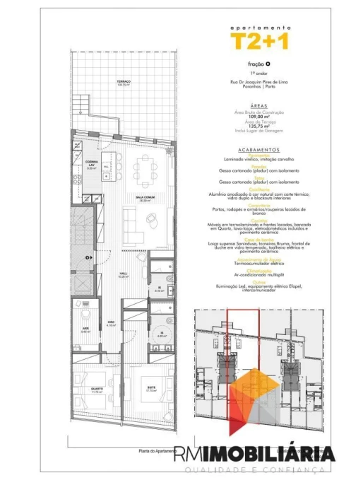 Apartamento T2 para Venda em Paranhos