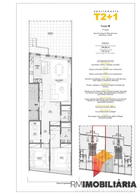 Apartamento T2 para Venda em Paranhos