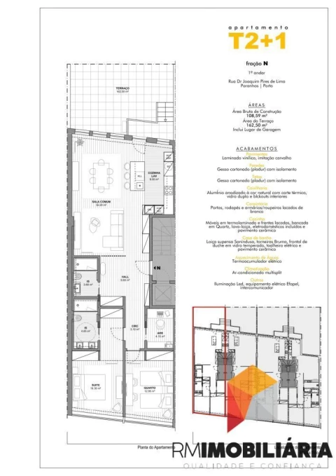 Apartamento T2 para Venda em Paranhos