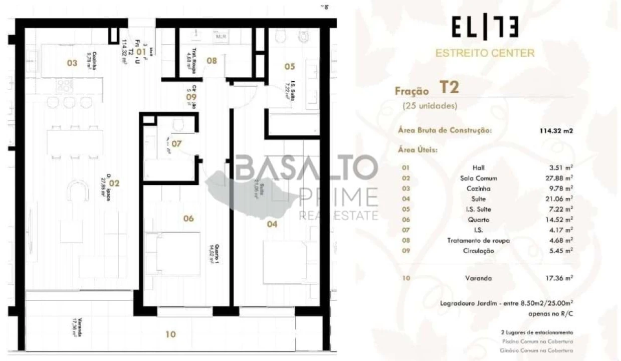 Apartamento T2 para Venda em Estreito de Camara de Lobos Foto 2