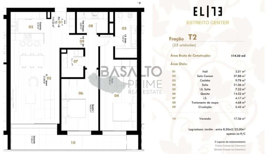 Apartamento T2 para Venda em Estreito de Camara de Lobos Foto 2