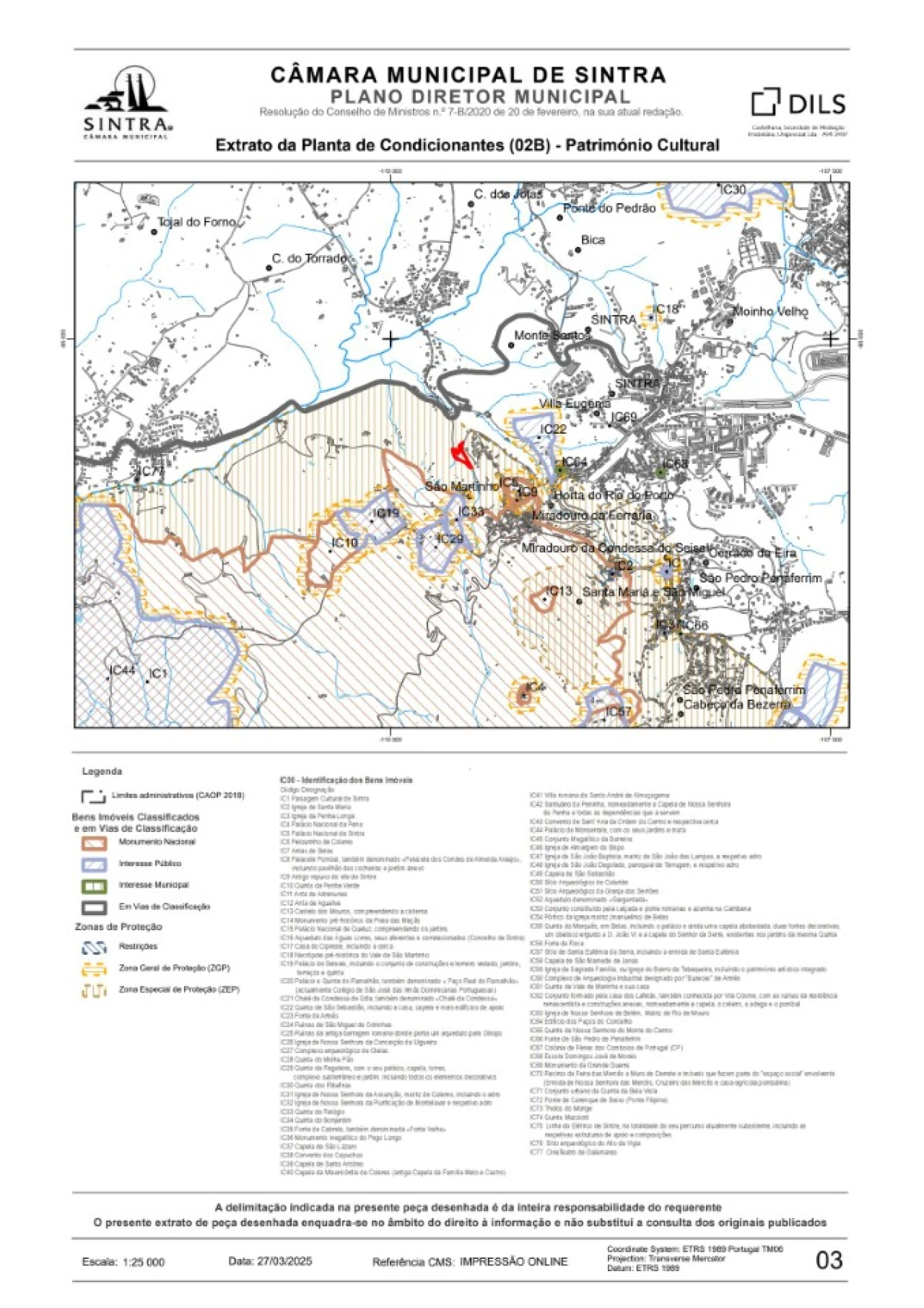 Terreno para Venda em Santa Maria e São Miguel, São Martinho, São Pedro Penaferrim Planta 2