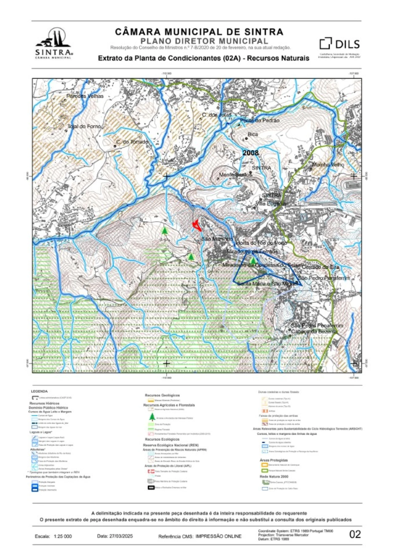 Terreno para Venda em Santa Maria e São Miguel, São Martinho, São Pedro Penaferrim Planta 3