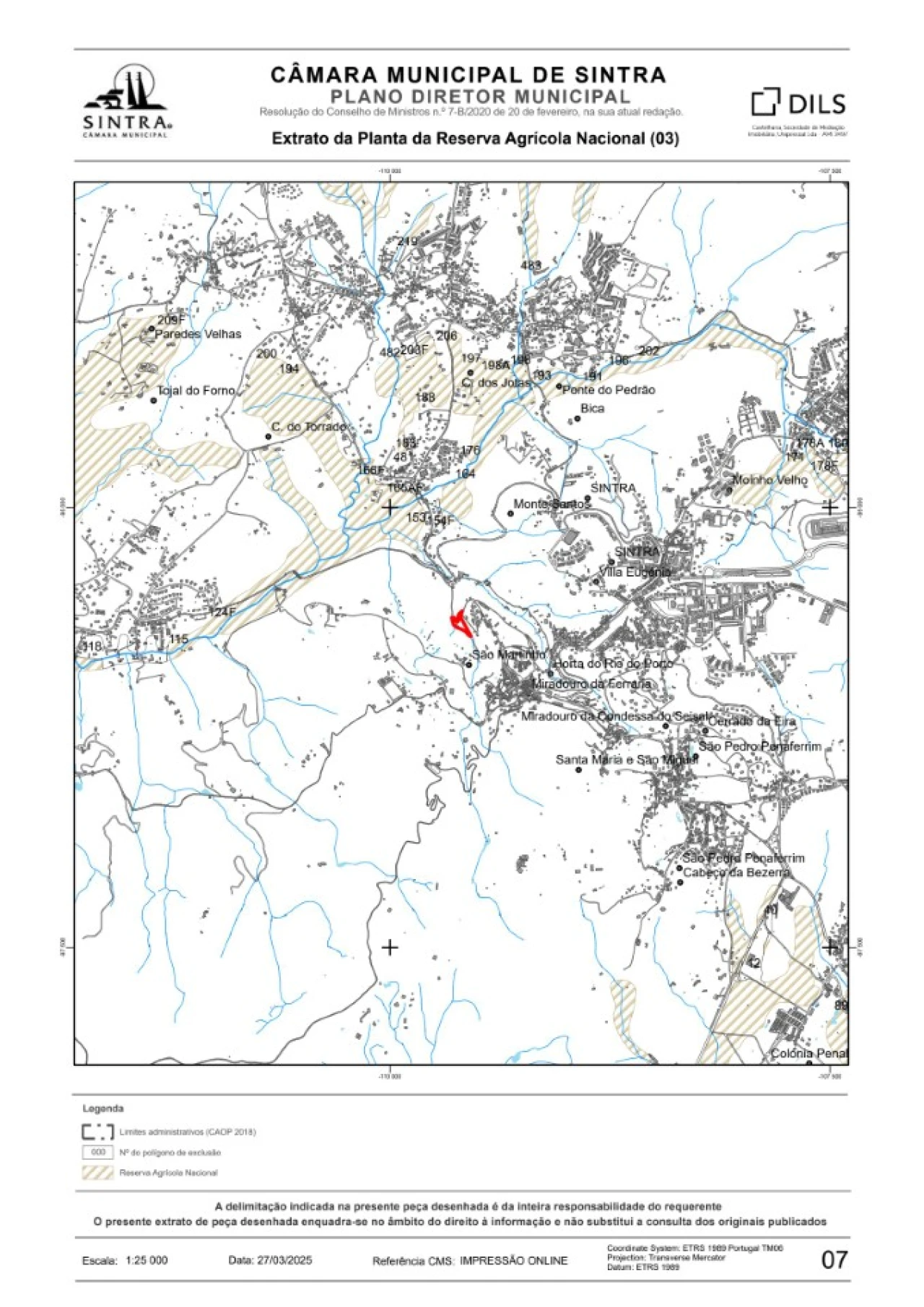 Terreno para Venda em Santa Maria e São Miguel, São Martinho, São Pedro Penaferrim Planta 7