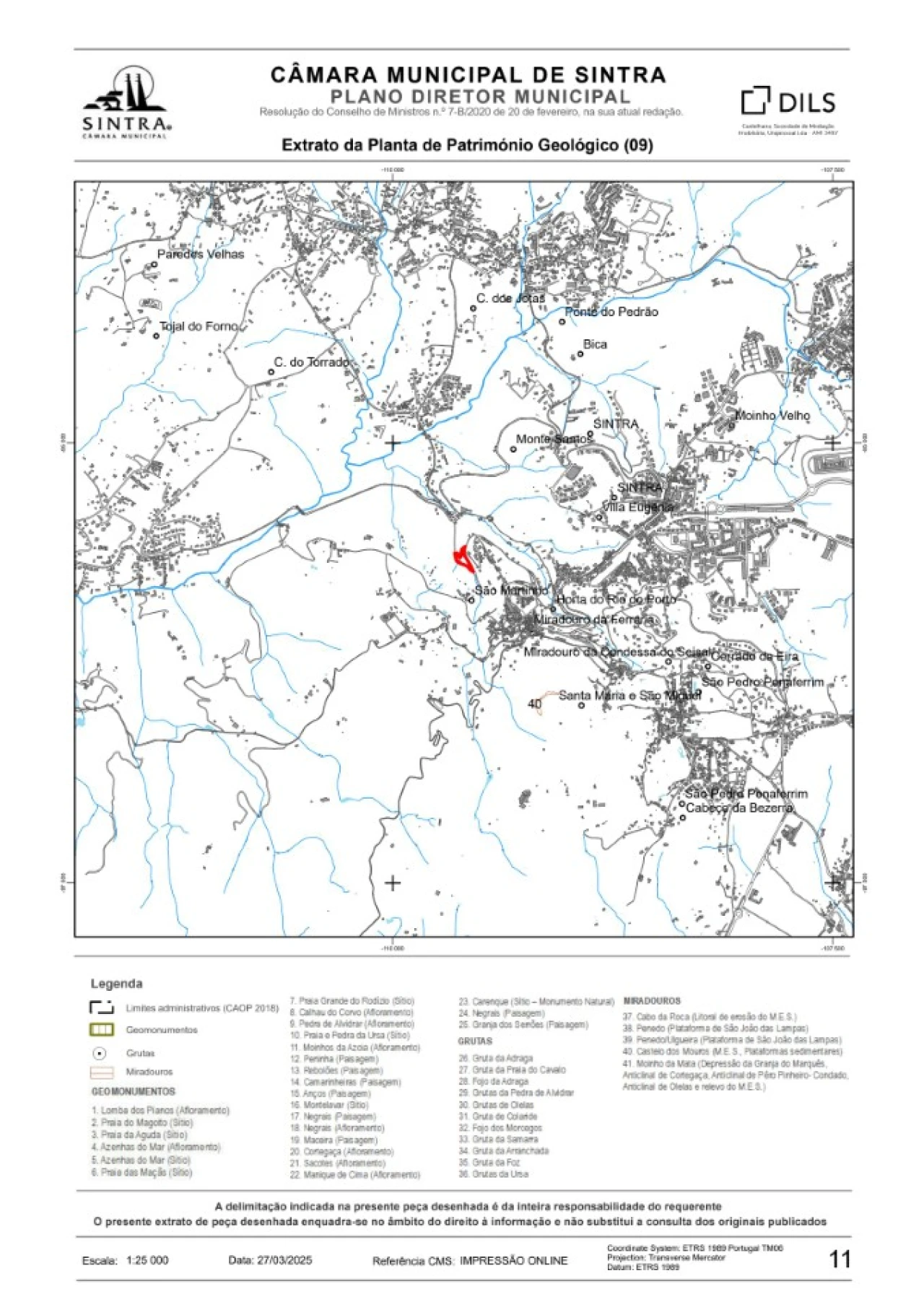 Terreno para Venda em Santa Maria e São Miguel, São Martinho, São Pedro Penaferrim Planta 11