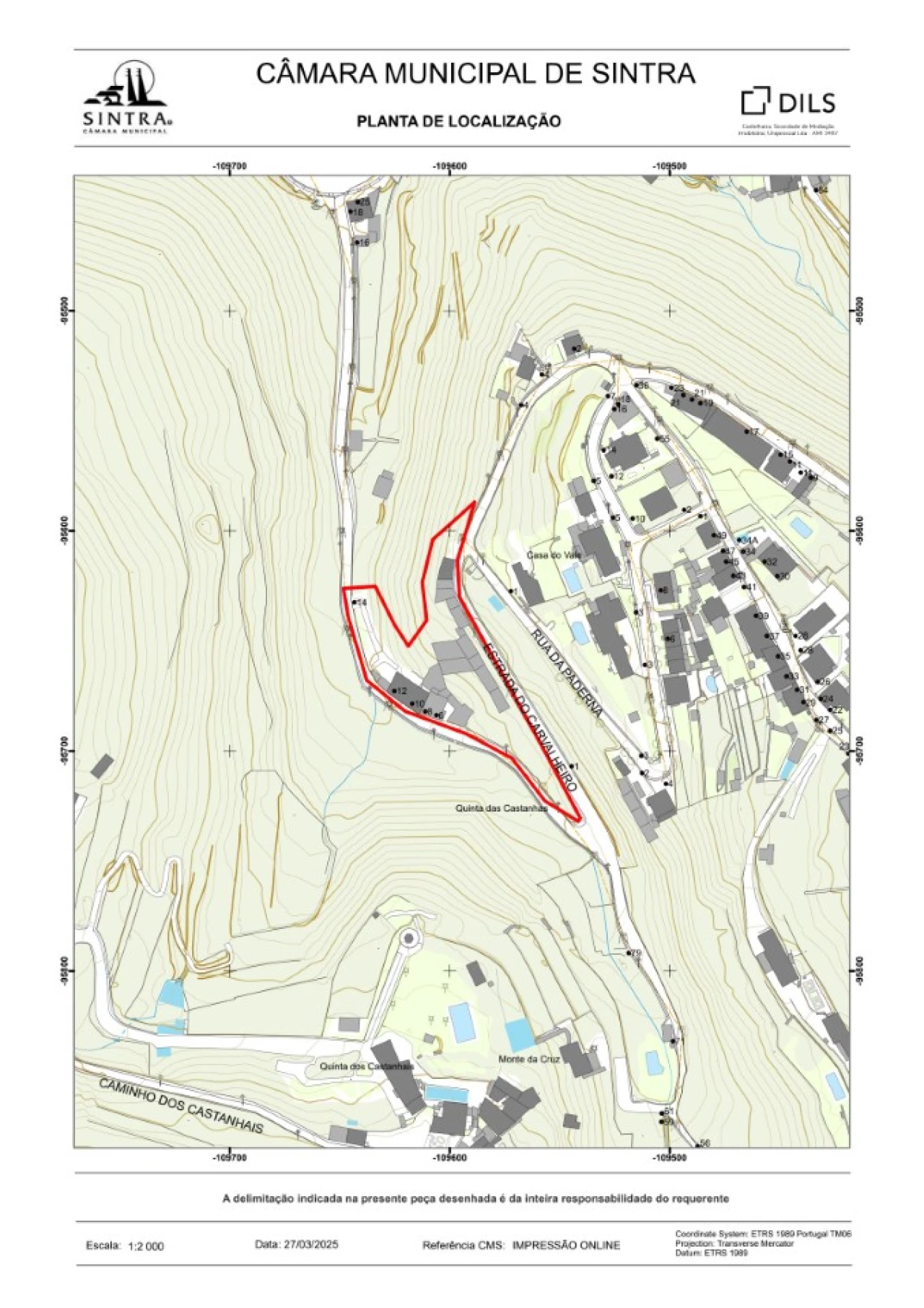 Terreno para Venda em Santa Maria e São Miguel, São Martinho, São Pedro Penaferrim Planta 20