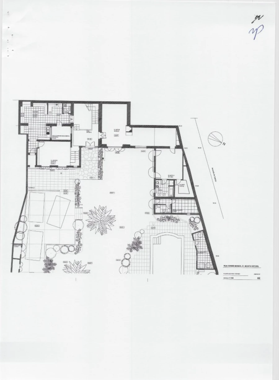 Moradia T5 para Venda em Cascais e Estoril Planta 1