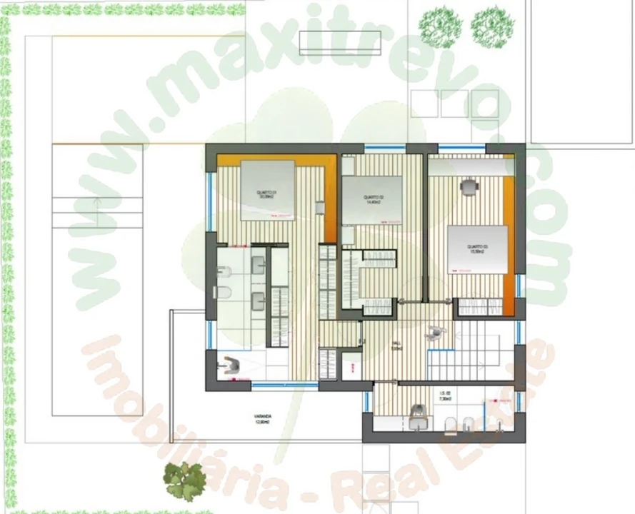 Moradia T4 para Venda em Charneca de Caparica e Sobreda Planta 4
