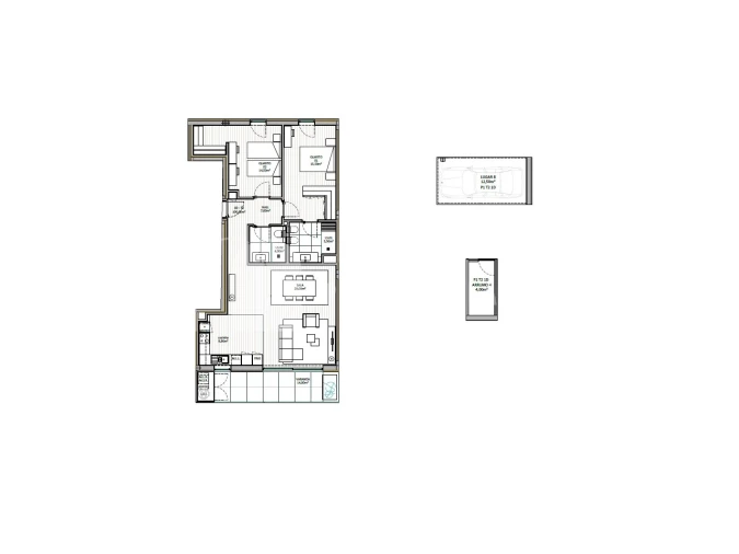Apartamento T2 para Venda em Gondomar (São Cosme), Valbom e Jovim Planta 1