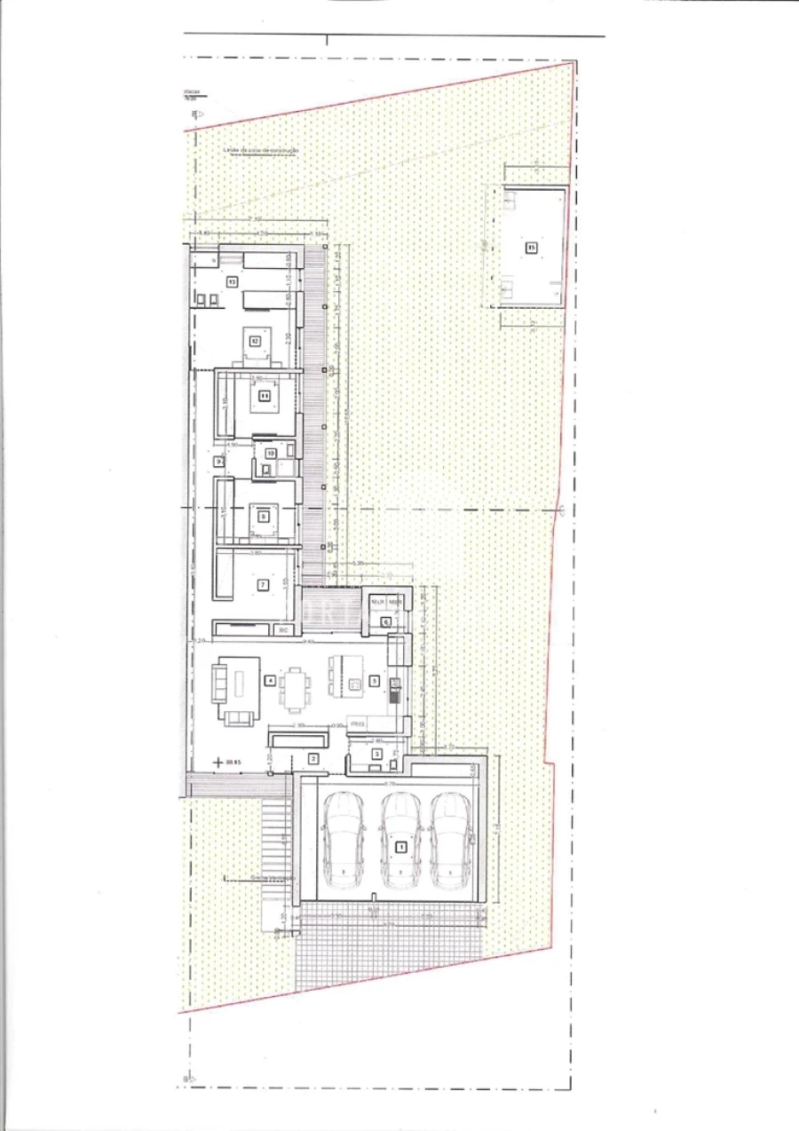 Moradia T4 para Arrendamento em Ovar, São João, Arada e São Vicente de Pereira Jusã Planta 1