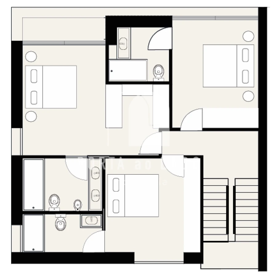 Moradia T4 para Venda em Canidelo Planta 2