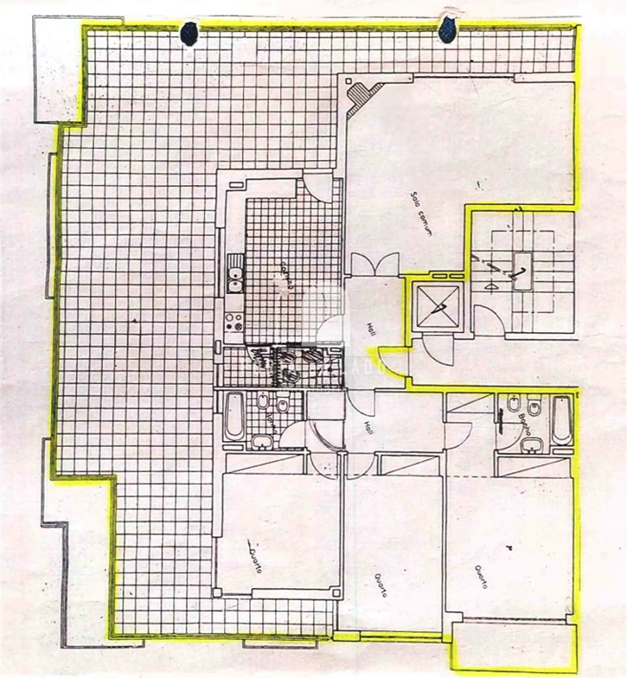 Apartamento T3 para Venda em Grijó e Sermonde Planta 1