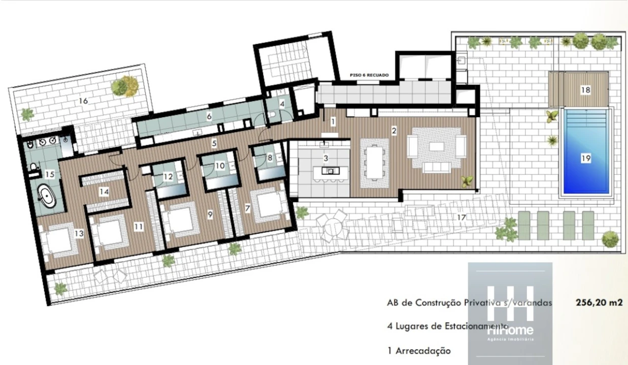 Apartamento T4 para Venda em São Martinho Foto 47
