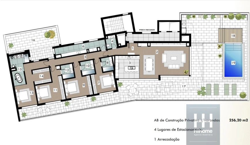 Apartamento T4 para Venda em São Martinho Foto 47