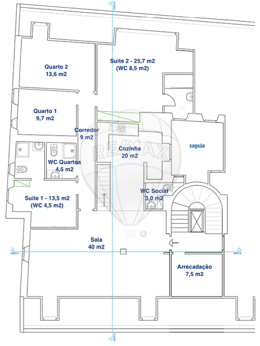 Apartamento T4 para Arrendamento em Misericórdia Foto 35