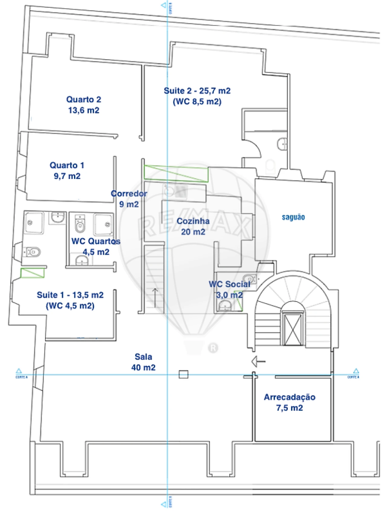Apartamento T4 para Arrendamento em Misericórdia Foto 35