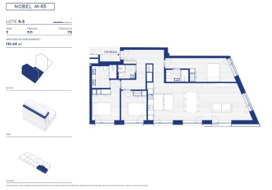 Apartamento T3 para Venda em Campanhã