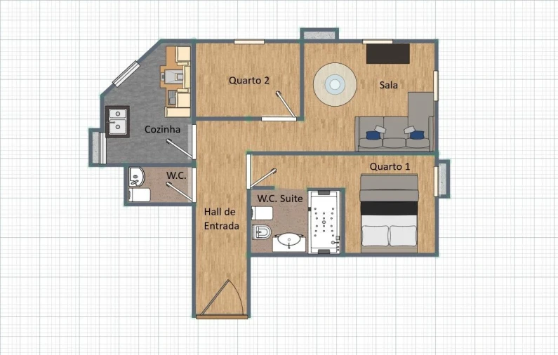 Apartamento T2 para Venda em Misericórdia Foto 31