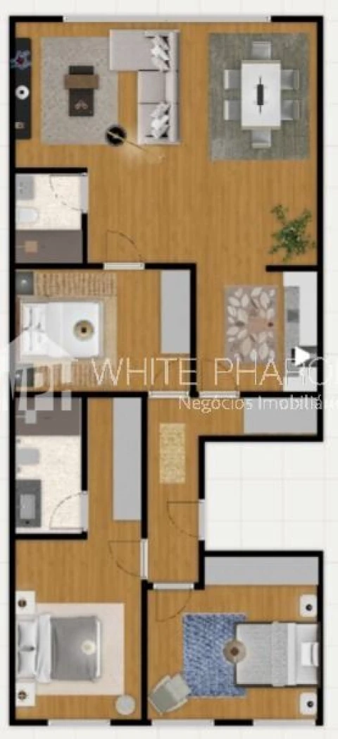 Apartamento T3 para Venda em Penha de França