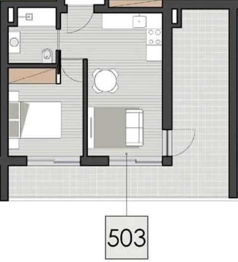 Apartamento T1 para Venda em Paranhos