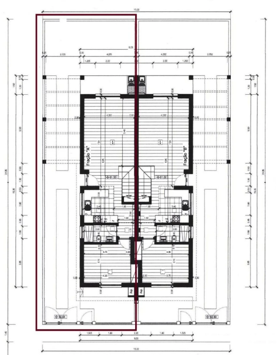 Moradia T3 para Venda em Fernao Ferro Planta 2