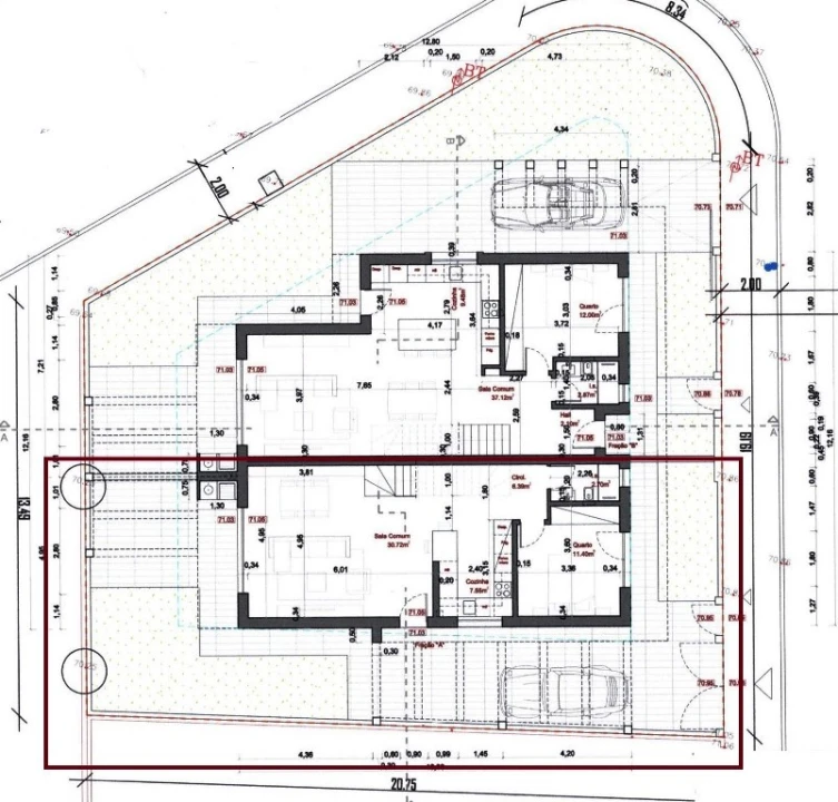 Moradia T3 para Venda em Fernao Ferro Planta 2