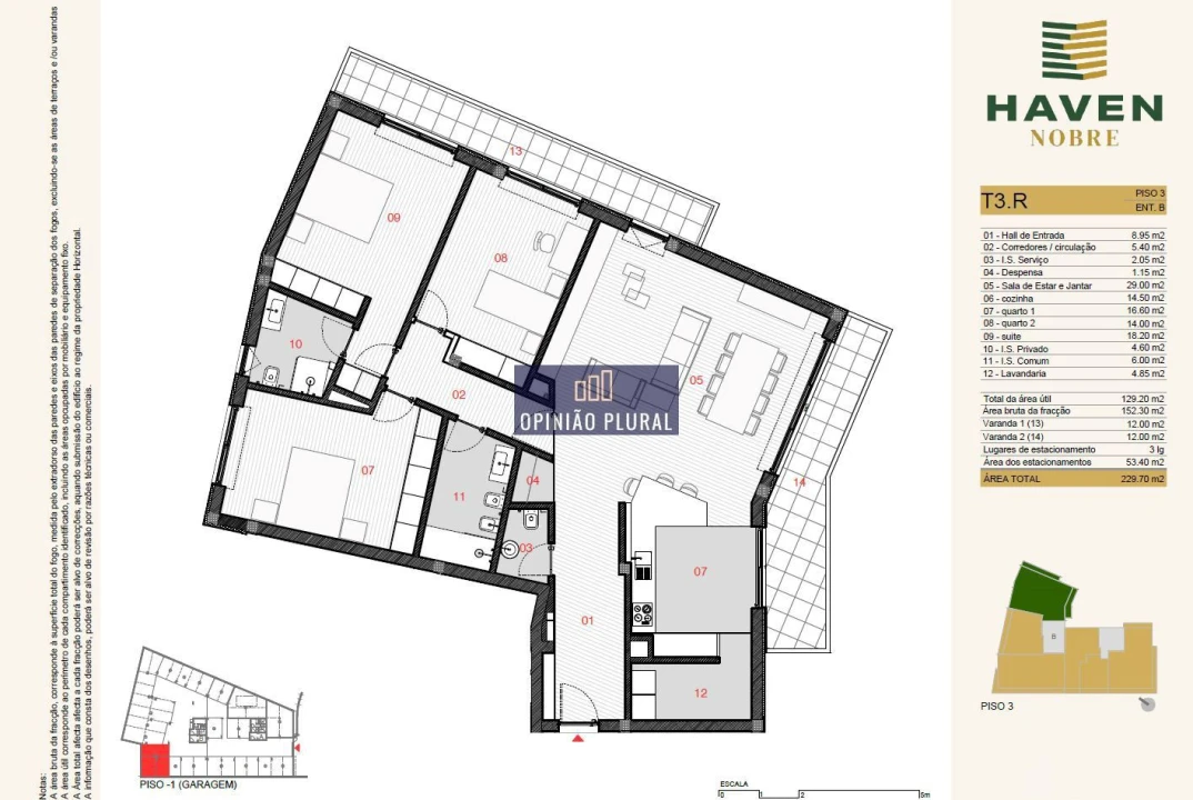Apartamento T3 para Venda em Silvares, Pias, Nogueira e Alvarenga Foto 20