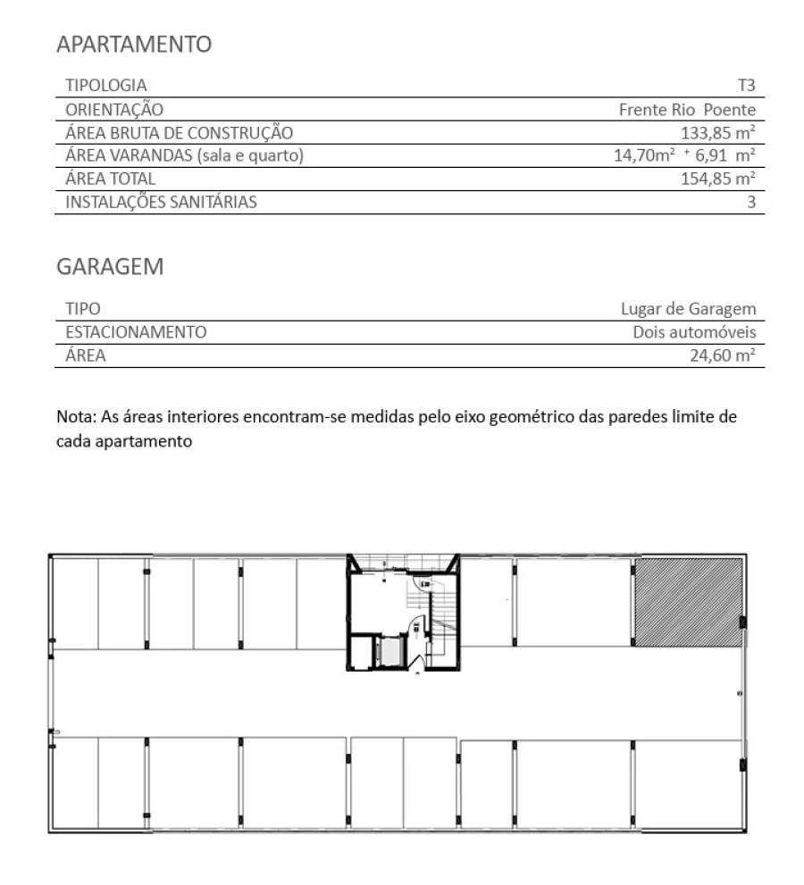 Apartamento T1 para Venda em Santa Maria Maior e Monserrate e Meadela Planta 1