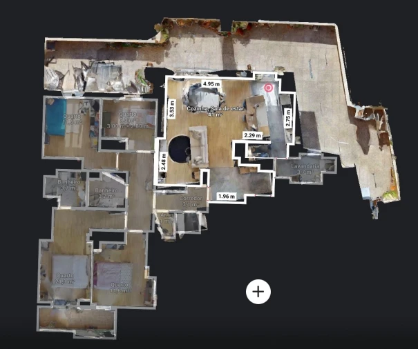 Apartamento T4 para Venda em Arcozelo Planta 1