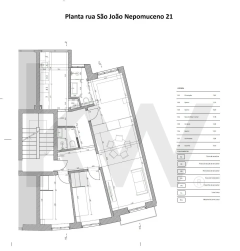 Apartamento T3 para Venda em Campo de Ourique