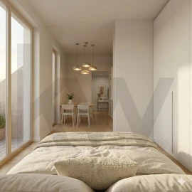Apartamento T1 para Venda em Mira