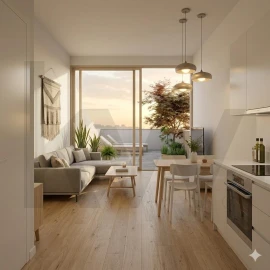 Apartamento T1 para Venda em Mira