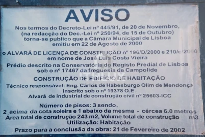Moradia T3 para Venda em Campolide