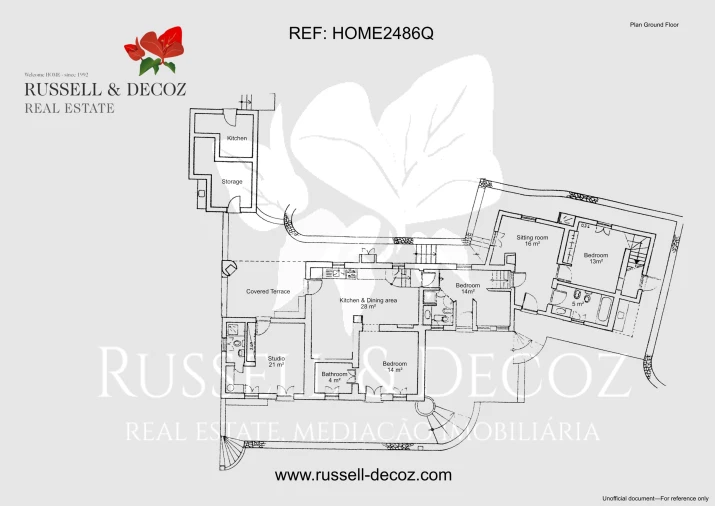 Moradia T5 para Venda em Olhão Planta 1