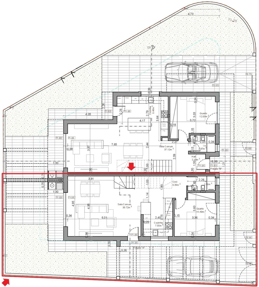 Moradia T3 para Venda em Fernao Ferro Planta 3