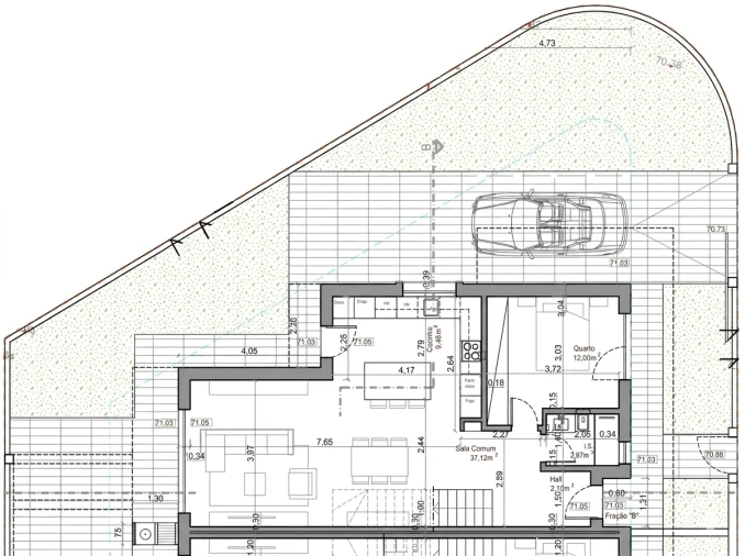 Moradia T4 para Venda em Fernao Ferro Planta 1