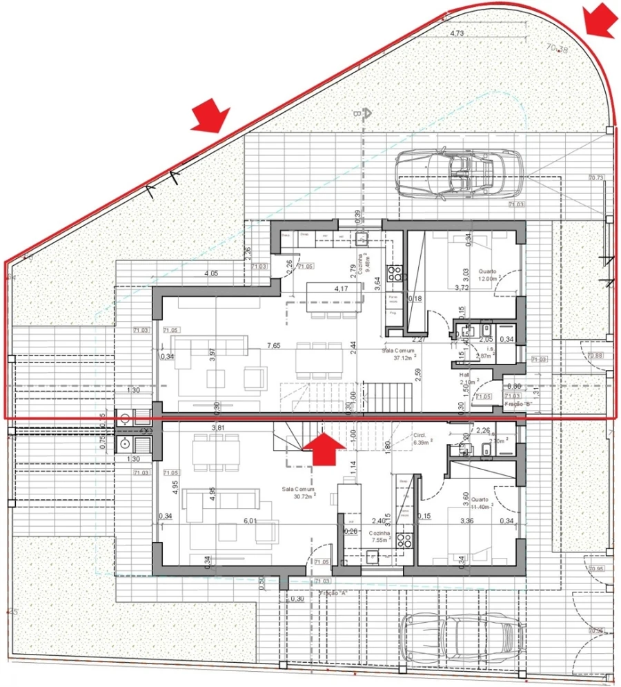 Moradia T4 para Venda em Fernao Ferro Planta 3