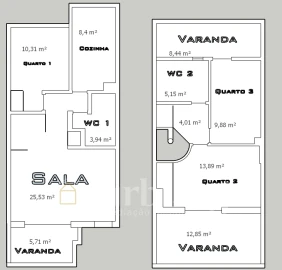 Apartamento T3 para Venda em Quiaios