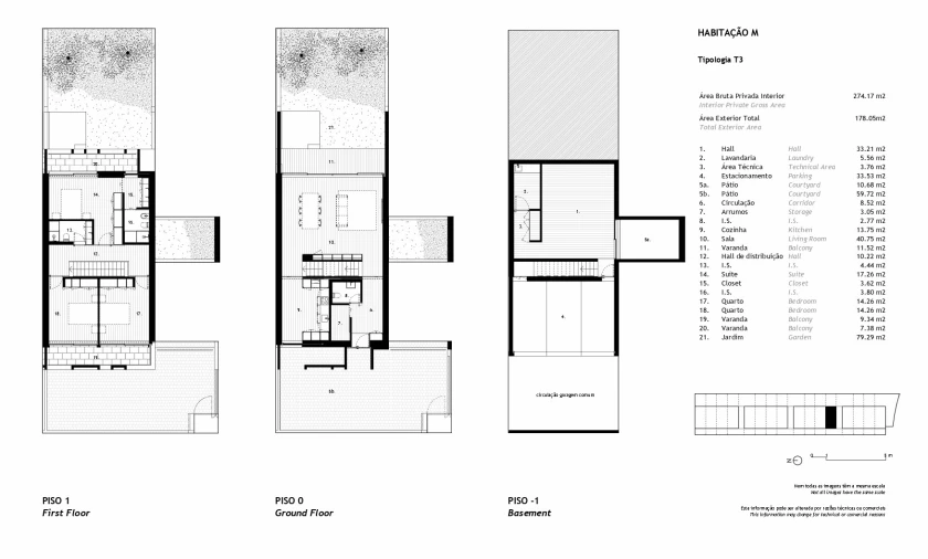 Moradia T3 para Venda em Arcozelo Planta 1