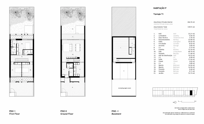 Moradia T3 para Venda em Arcozelo Planta 1