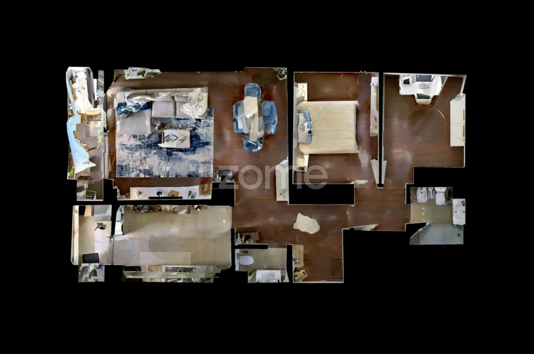 Apartamento T2 para Venda em Campo e Sobrado Planta 3